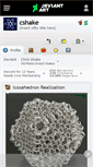 Mobile Screenshot of cshake.deviantart.com