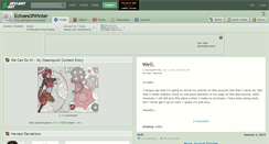 Desktop Screenshot of echoesofwinter.deviantart.com