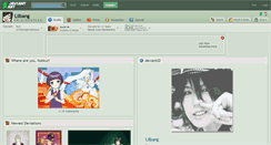 Desktop Screenshot of lilbang.deviantart.com