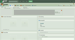 Desktop Screenshot of benplz.deviantart.com