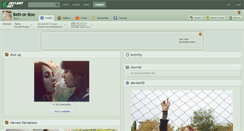 Desktop Screenshot of bett-or-boo.deviantart.com