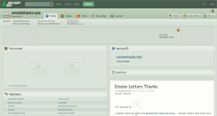 Desktop Screenshot of emotethanks1plz.deviantart.com