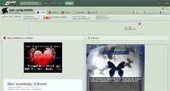 Desktop Screenshot of epic-candy-kittieh.deviantart.com