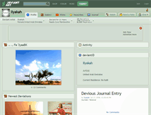 Tablet Screenshot of ilyakah.deviantart.com