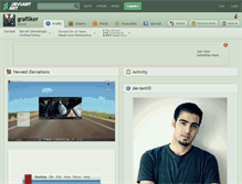 Tablet Screenshot of grafilker.deviantart.com