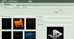 Desktop Screenshot of jeffreydzn.deviantart.com