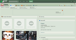 Desktop Screenshot of enaxor.deviantart.com