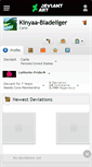 Mobile Screenshot of kinyaa-bladeliger.deviantart.com