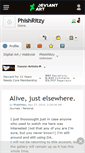 Mobile Screenshot of phishritzy.deviantart.com