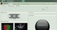 Desktop Screenshot of marduk123.deviantart.com