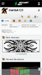 Mobile Screenshot of marduk123.deviantart.com