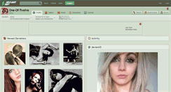 Desktop Screenshot of one-of-twelve.deviantart.com