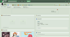 Desktop Screenshot of erto.deviantart.com