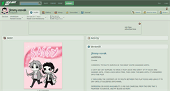 Desktop Screenshot of jimmy-novak.deviantart.com