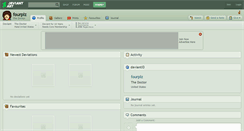 Desktop Screenshot of fourplz.deviantart.com