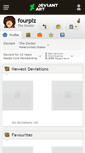 Mobile Screenshot of fourplz.deviantart.com