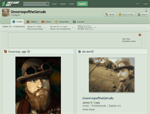 Tablet Screenshot of gnooroopofthegerudo.deviantart.com