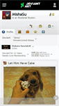 Mobile Screenshot of mishasu.deviantart.com