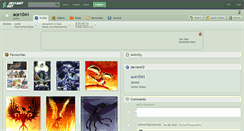 Desktop Screenshot of ace1041.deviantart.com