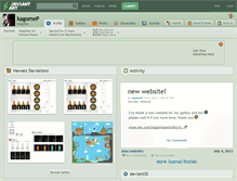 Tablet Screenshot of kagomep.deviantart.com