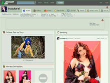 Tablet Screenshot of inuzuka-ai.deviantart.com