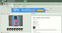 Desktop Screenshot of cdf-212.deviantart.com