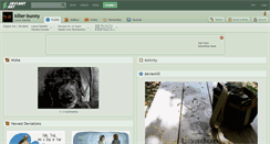 Desktop Screenshot of killer-bunny.deviantart.com