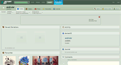 Desktop Screenshot of andrular.deviantart.com