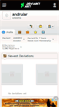 Mobile Screenshot of andrular.deviantart.com