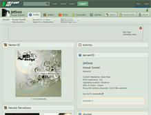 Tablet Screenshot of jetixxx.deviantart.com