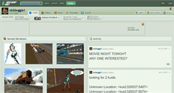 Desktop Screenshot of nickboggia1.deviantart.com