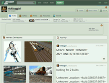 Tablet Screenshot of nickboggia1.deviantart.com