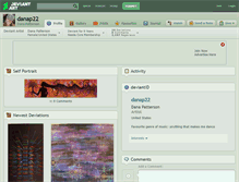 Tablet Screenshot of danap22.deviantart.com