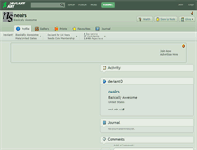 Tablet Screenshot of nealrs.deviantart.com