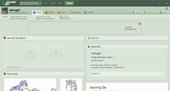 Desktop Screenshot of latiosgirl.deviantart.com