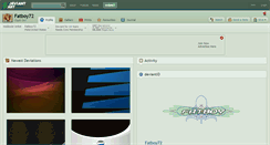 Desktop Screenshot of fatboy72.deviantart.com
