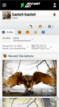 Mobile Screenshot of bastet-bastet.deviantart.com