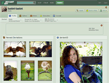 Tablet Screenshot of bastet-bastet.deviantart.com