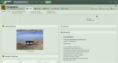 Desktop Screenshot of flyingtigress.deviantart.com