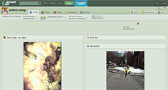 Desktop Screenshot of anime-creep.deviantart.com