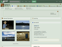 Tablet Screenshot of karlos12.deviantart.com