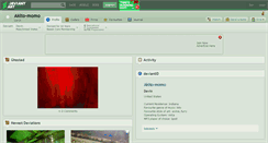 Desktop Screenshot of akito-momo.deviantart.com