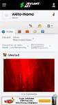 Mobile Screenshot of akito-momo.deviantart.com