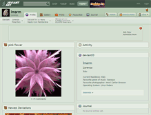 Tablet Screenshot of lmarm.deviantart.com