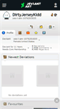 Mobile Screenshot of dirtyjerseykidd.deviantart.com