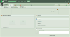 Desktop Screenshot of inanevil.deviantart.com