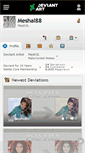 Mobile Screenshot of meshal88.deviantart.com