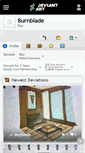 Mobile Screenshot of burnblade.deviantart.com