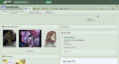Desktop Screenshot of furrsfurchrist.deviantart.com
