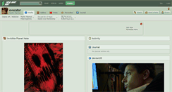 Desktop Screenshot of evocator.deviantart.com